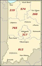 10 Best In Area Code Images Area Codes Indiana County Map