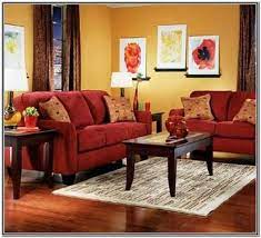 Red And Yellow Living Room Decor