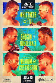 Watch the fighters from all 14 scheduled matchups at ufc fight night 185 come face to face one last time before saturday's event in las vegas.#ufcvegas19. Ufc Fight Island Poster Released For Robert Whittaker Vs Darren Till Mma Fighting