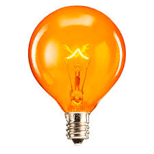 New 25 Watt Orange Scentsy Light Bulb