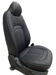 Innova Black Leather Car Seat Cover