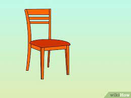 how to draw a chair 15 steps with
