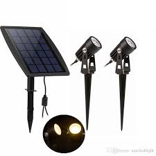exterior lights and solar lamps