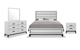 Shop outlet bedroom sets in a variety of styles and designs to choose from for every budget. Joss Queen White Bedroom Set Outlet Bob S Discount Furniture