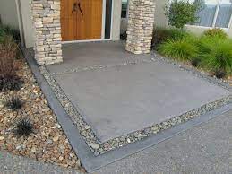 Exposed Aggregate Driveway With