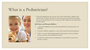 How To Become Pediatrician Ppt Download