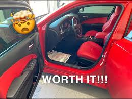 Installing Red Leather Seats On My 2019