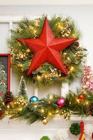 traditional style christmas tree and