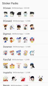 But there are only a few authentic sources where we can get the list of stickers for wa. Updated Anime Sticker Whatsapp 1000 Anime Wastickerapps Pc Android App Mod Download 2021