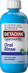 betadine antiseptic rinse betadine