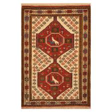 tribal kurdish wool rug