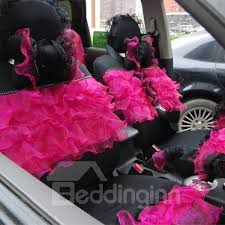 These Girly Decorative Seat Covers Will
