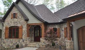 Stone Wood House Exterior Homes