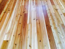 Lakeside Cottage Had This Cedar Floor