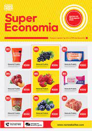 Folheto Encarte Promoção de Supermercado Frutas é Verdúras Vetor EPS  Editável [download] - Designi
