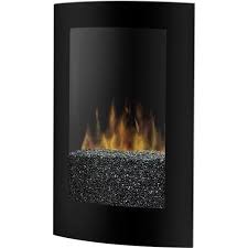 Oval Glass Electric Indoor Fireplace