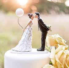 Wedding Cake Figurines gambar png