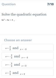Factoring The Quadratic Equation By