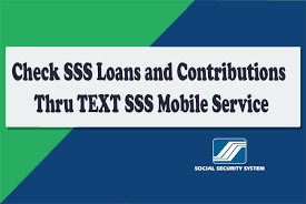 how to inquire sss loans contributions