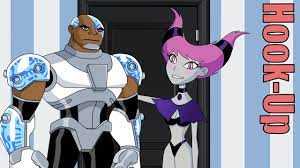 Cartoon Hook-Ups: Cyborg and Jinx - YouTube