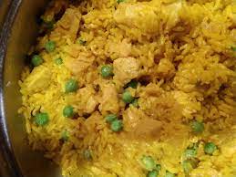 spanish en and yellow rice recipe