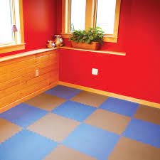 Floating Basement Floor Carpet Tiles