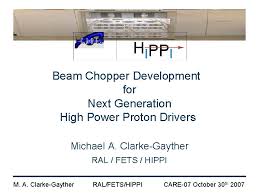 beam chopper development for next