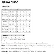 Craghoppers Size Guide
