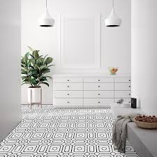 retro pattern vinyl flooring can create