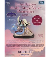 limited edition aladdin magic carpet
