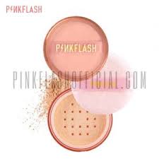 loose powder pink flash