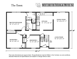 Westchester Modular Homes Ranch Floorplan