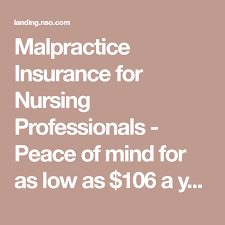 Nso insurance and risk reduction. Malpractice Insurance For Nursing Professionals Peace Of Mind For As Low As 106 A Year Nurse Nursing Associations Professional Nurse