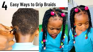 grip braids on super short hair