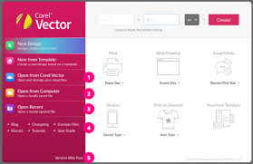 opening and saving files corel vector