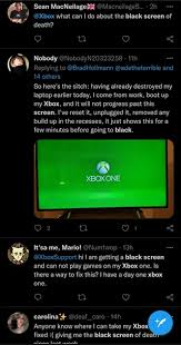 xbox one black screen issue surfaces