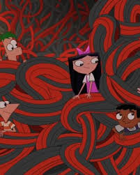 With the string ends in your hands, slip the string over the door frame. Knot My Problem Phineas And Ferb Wiki Fandom