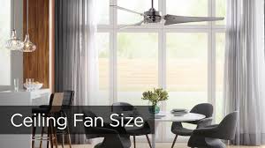 ceiling fan sizing guide how to get