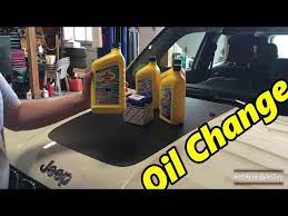 jeep renegade engine oil change