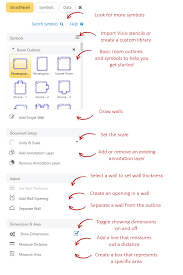 floor plan smartpanel smartdraw