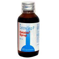 cetzine syrup uses dosage