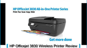 All in one printer for individuals. Hp Officejet 3830 Wireless Printer Review