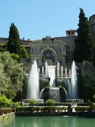 villa d este in tivoli italy