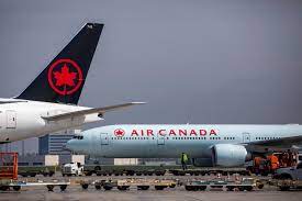 air canada posts smaller than expected