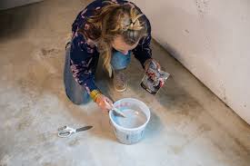 rocksolid painted garage floor coating