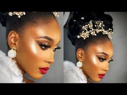 nigerian bridal makeup and hair