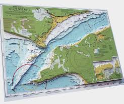 3d Nautical Charts Of The South And East Uk Landfall Artwork