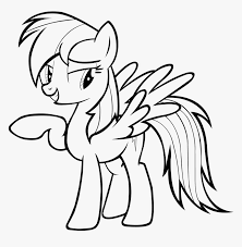 rainbow dash coloring pages for kid my