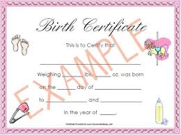 Reborn Birth Certificate Template Dieqogos Blog