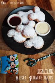 Disneyland Café Orleans Mickey Beignets Recipe – FOOD is Four ...